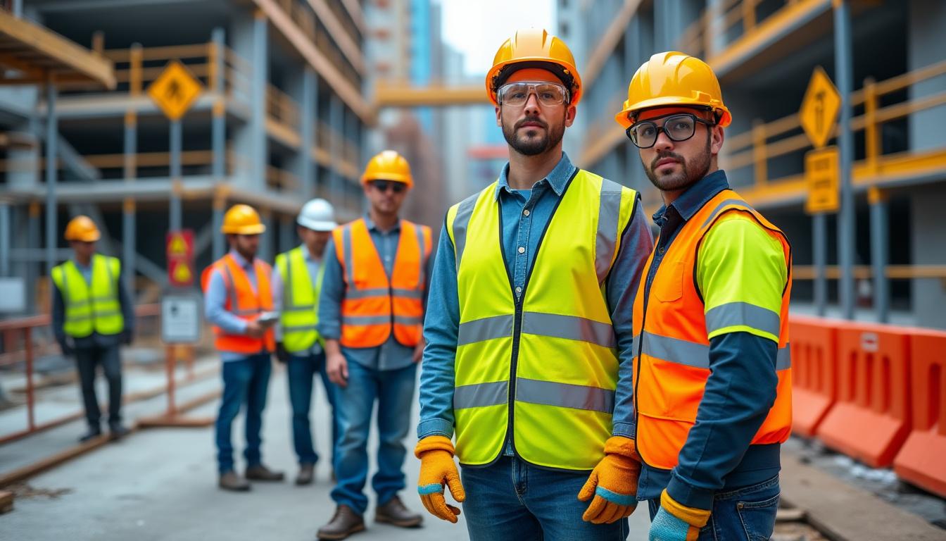 découvrez les équipements de sécurité obligatoires sur chantier indispensables pour protéger les travailleurs et prévenir les accidents.